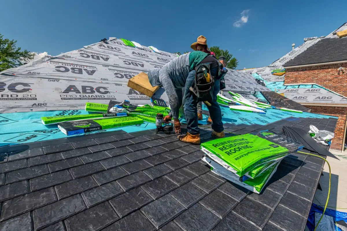 roofing project in Springdale, AR — 1